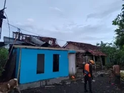 Angin Kencang Terjang Kabupaten Bondowoso, 202 Rumah Rusak